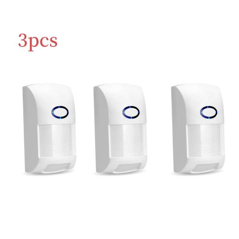 Smart Motion PIR Infrared Detector Sensor WIFI Movement Sensor Wireless Home Security Alarm System With Tuya Smart Life APP: 3pcs