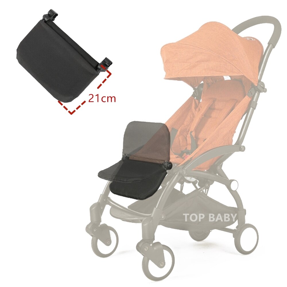 accesorios de cochecito de bebé actualización 21cm más reposapiés para babyzen yoyo cochecito babytime dormir pie extender de footboard