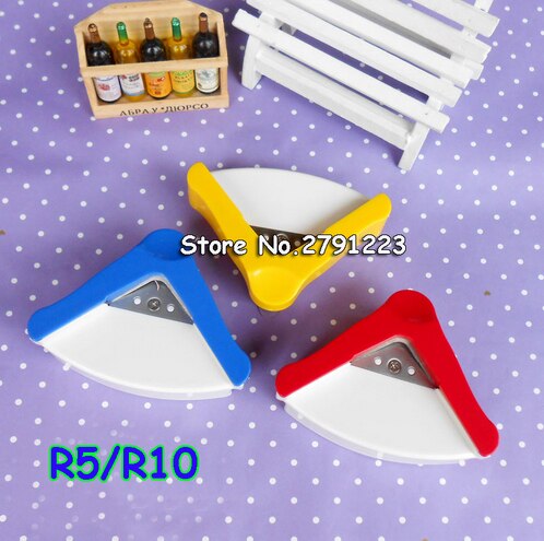 1Pc R5 R10 Hoeksnijder Rounder Punch Card Fotopapier Cutter Tool Blauw Corner Rounder hoeken Papier Gereedschap