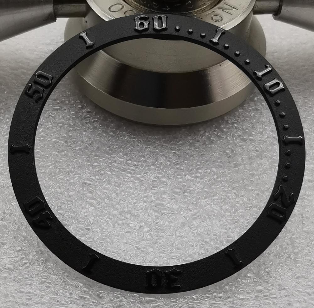 Horloge Onderdelen 38Mm Zwart Horloge Bezel Insert Geschikt Voor SKX007 Duikhorloge