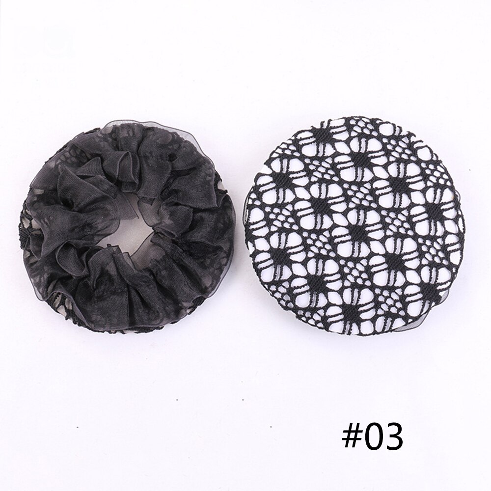 Frauen Haarnetz Headwear Ballett Disk Haar Snood Netze Für Perücken Unsichtbare Tanzen sportlich Haar Netz Haar Zubehör: 03