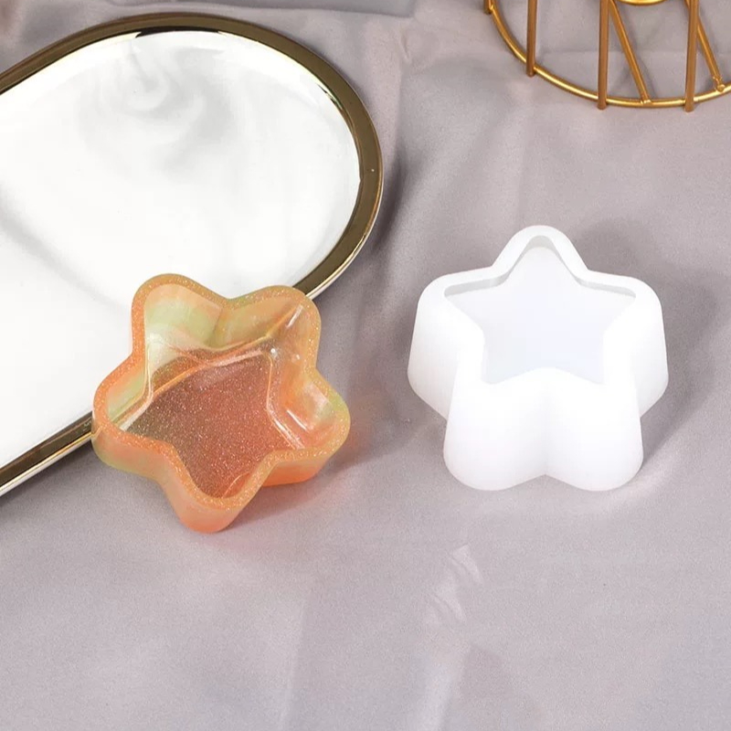 Diy silikonowa forma do słoika na świece, żywica, naczynie z sosem, małe naczynie na płatki, forma z żywicy, słoik na świece, pudełko na biżuterię, rękodzieło, wystrój domu: Ciemnoszary