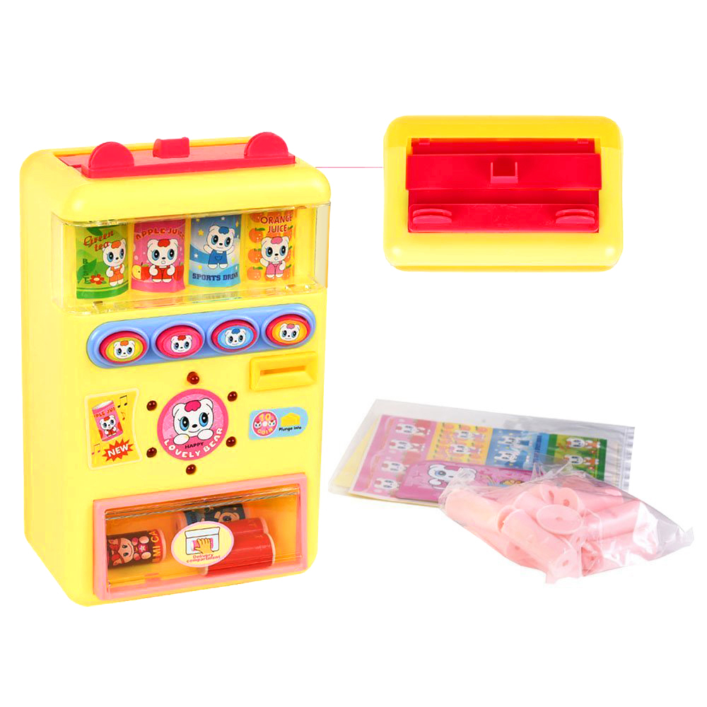 Reden Getränke Automaten Spielzeug Pädagogisches vorgeben Spielen mit Realistischen Geräusche vorgeben Spielen Lebensmittel Spielzeug Für Kind freundlicher
