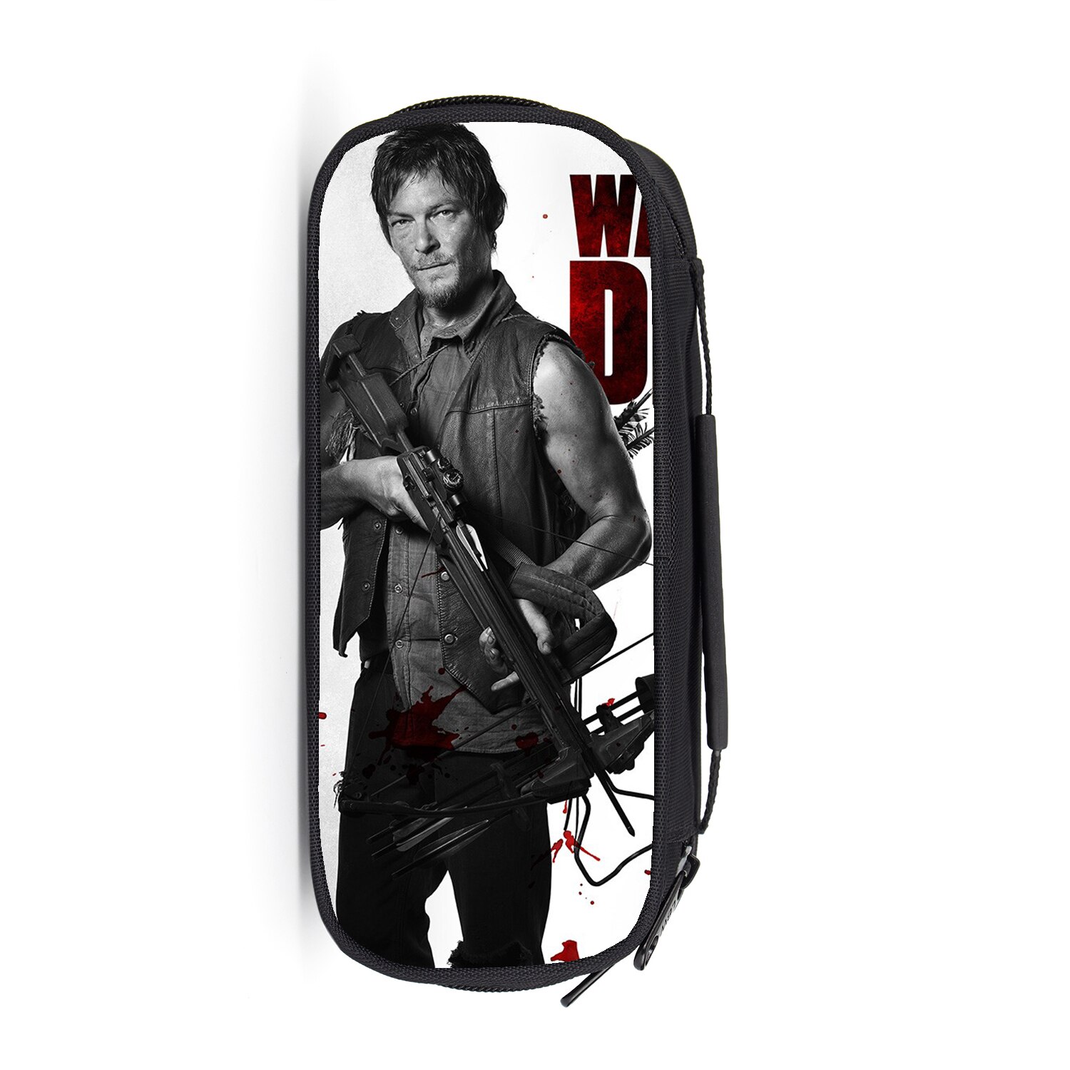 The Walking Dead Pencil Case Boys Girls Pencil Pouch Multifunction Sotrage Bags Children School Stationery Bag Kids Wallet: 011