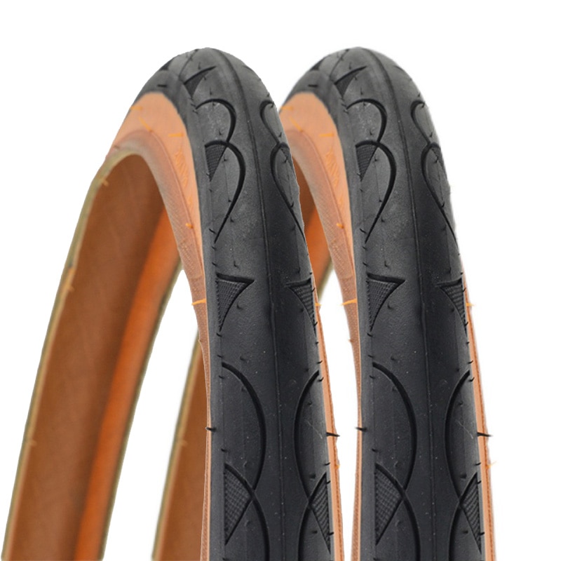 INNOVA 20x 1 3/8 Fahrrad Reifen 20 Zoll 37-451 Kleine Rad Fahrrad Reifen retro Braun Rand Faltrad reifen
