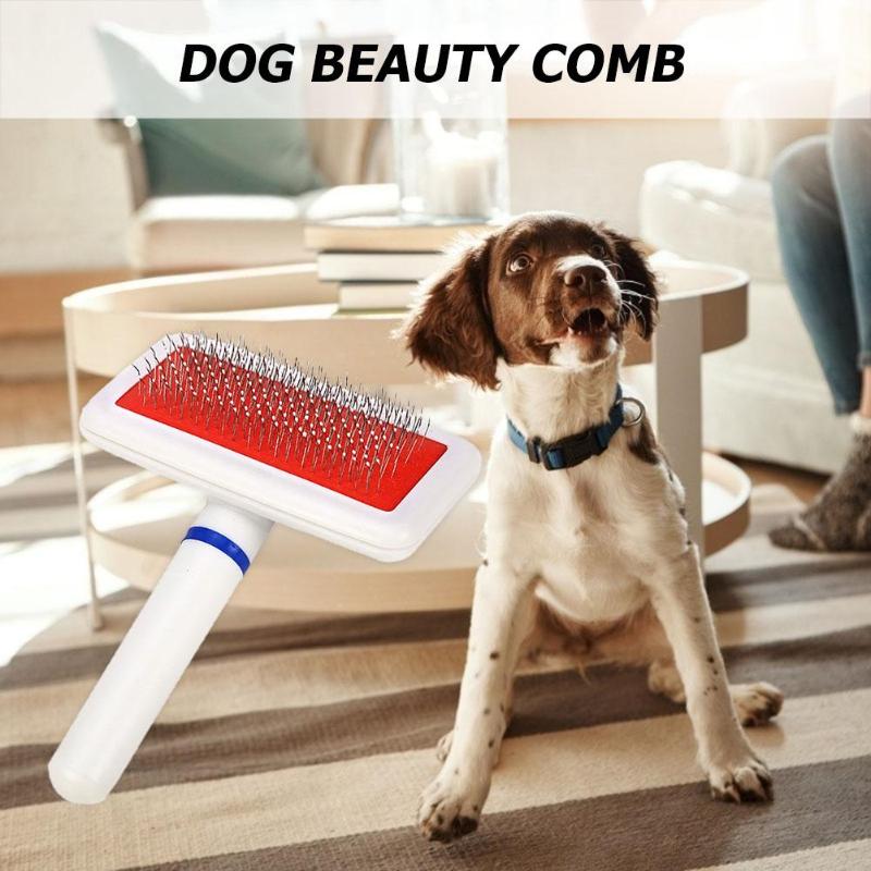 1pc Pet Hond Kat Naald Kam Puppy Huisdieren Haar Remover Kam Borstel Rake Kam Pet Katten Honden Schoonheidsverzorging grooming Tool Huisdieren Benodigdheden