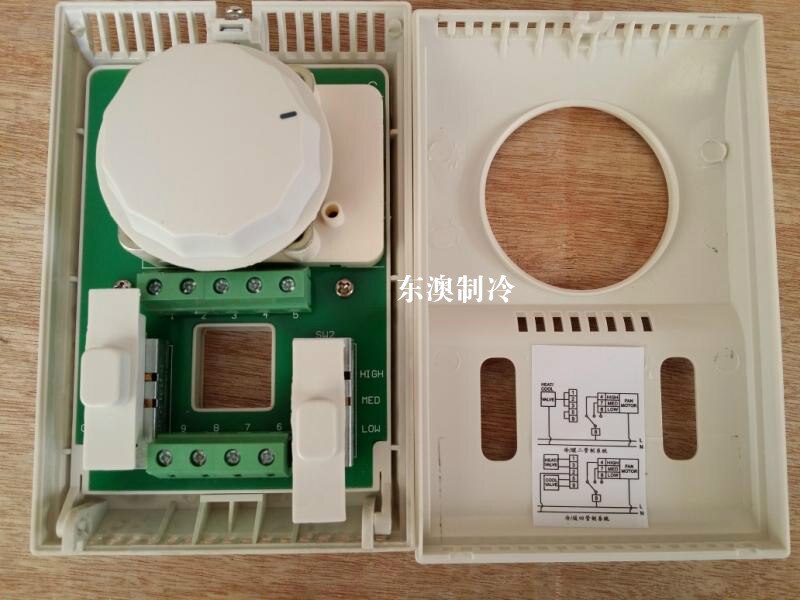For Elsonic Yilin ac801b 1130 1730 central air conditioning thermostat mechanical three speed switch