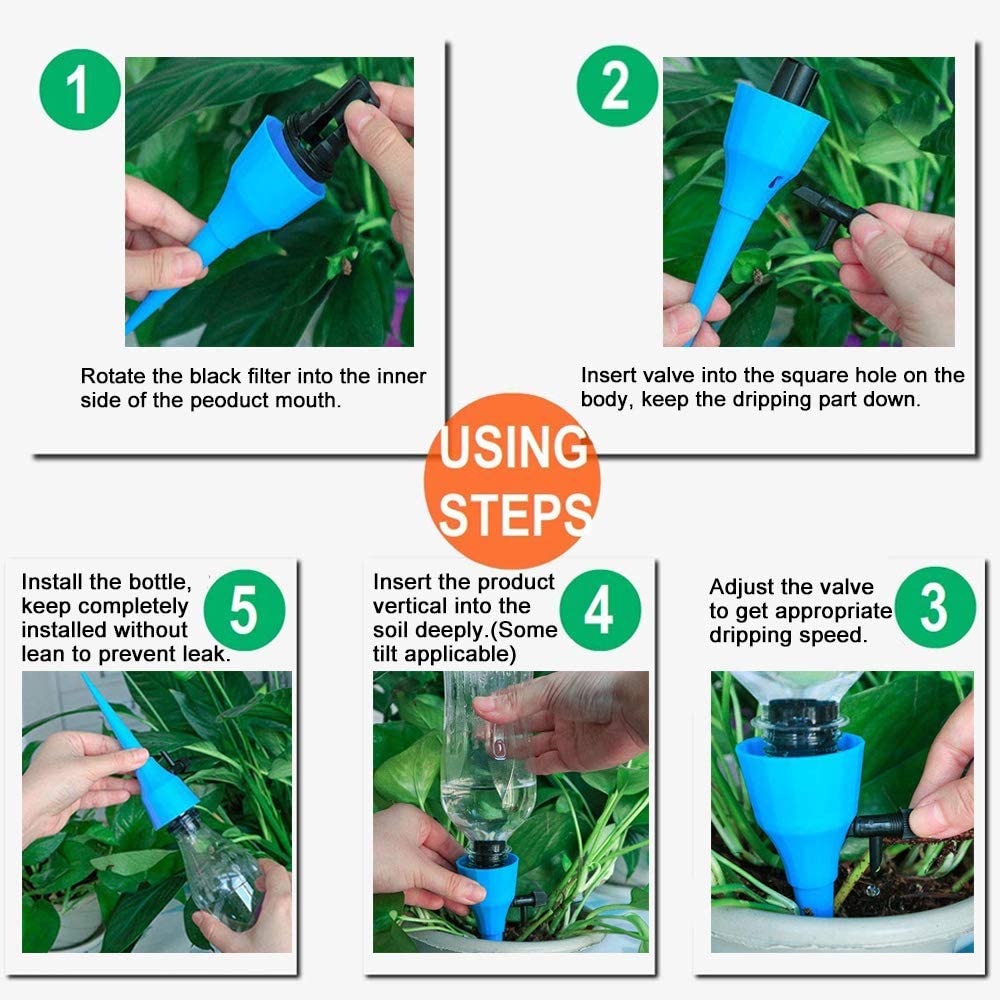 Zelfstandige Auto Drip Irrigatie Watering Systeem Automatische Watering Spike Voor Planten Bloem Indoor Huishouden