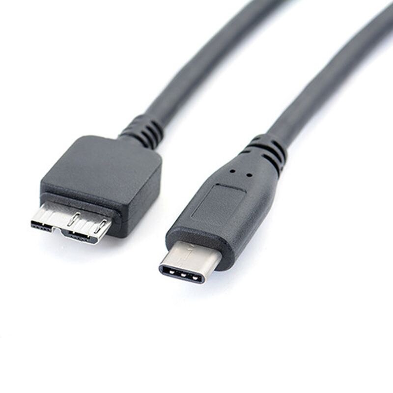 Usb 3.1 Type-C Naar Usb 3.0 Micro B Kabel Connector Data Lijn Voor Hard Drive Smartphone Mobiele Telefoon pc Computers