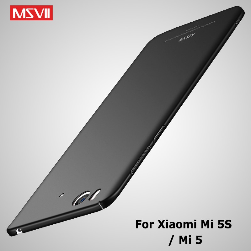 Xiaomi Mi 5 Case Cover Msvii Silm Frosted Cases For Xiaomi Mi 5S Mi5s Case Xiomi Mi5 PC Cover For Xiaomi Mi5 S M5 Cases 5.15"