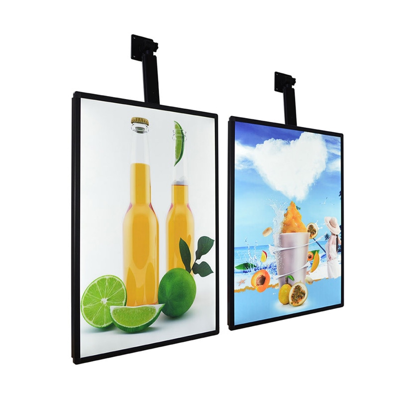 Marco de luz led menú pantalla led caja de iluminación led restaur caja de menú iluminada