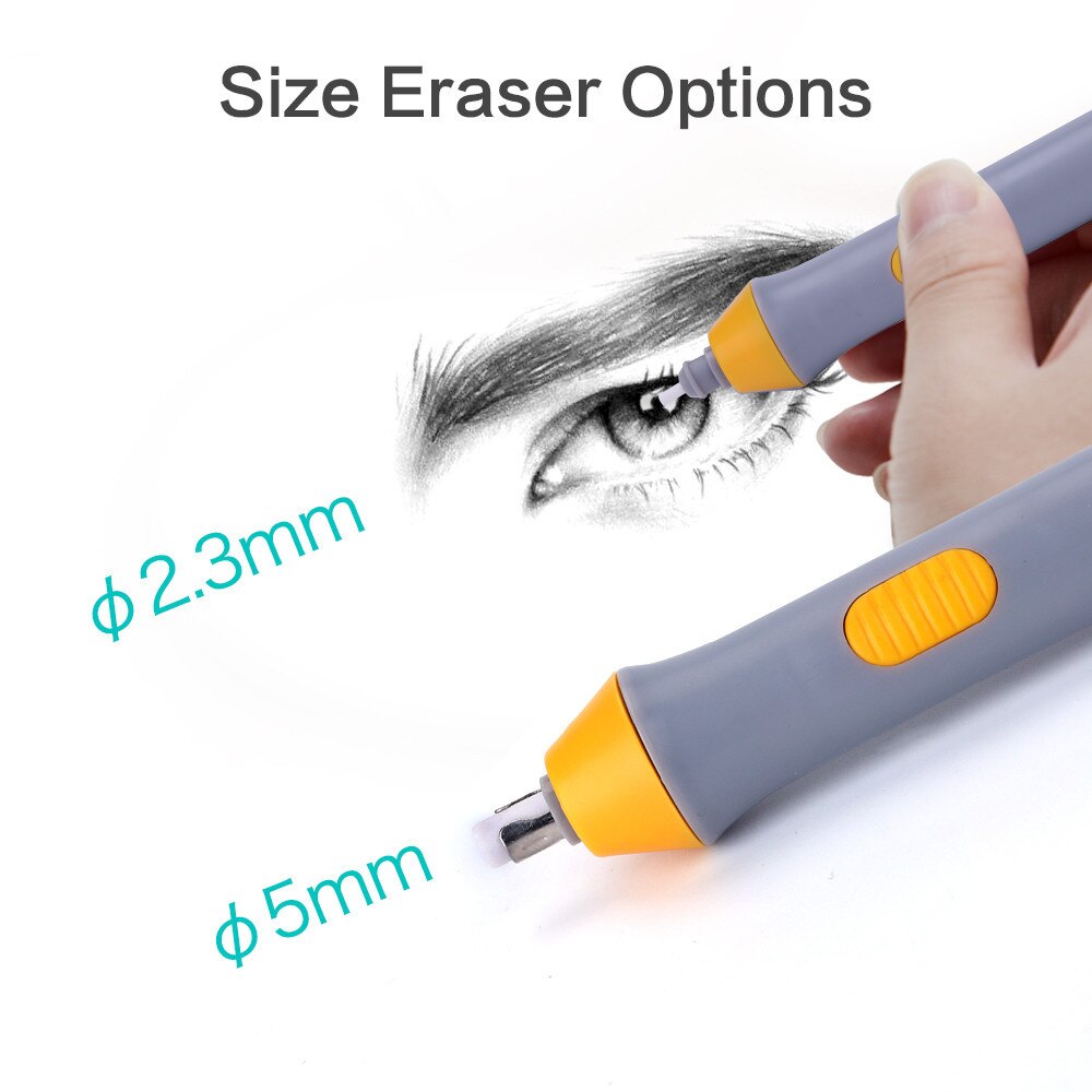 Electric Eraser High-light Sketch Art Drawing Eraser Students Clean