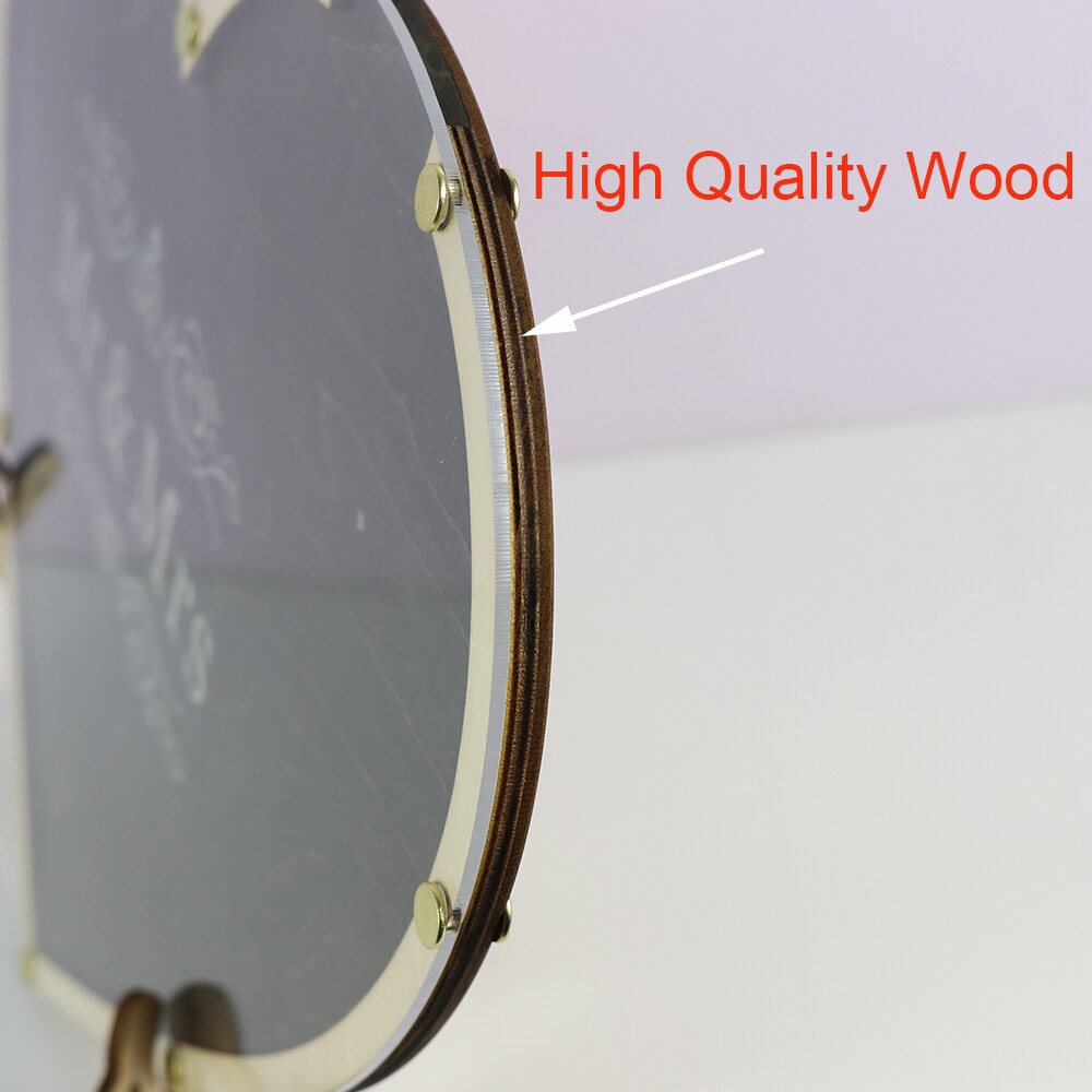 Guest Book 100PCS Heart Wood Vintage Unique Wedding Guest Book Wedding Centerpieces Idea