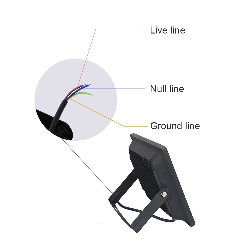 Led Floodlight 10W 20W 30W 50W Outdoor Spotlight Flood Light AC220V 230V 240V Waterproof IP65 Lighting Lamp