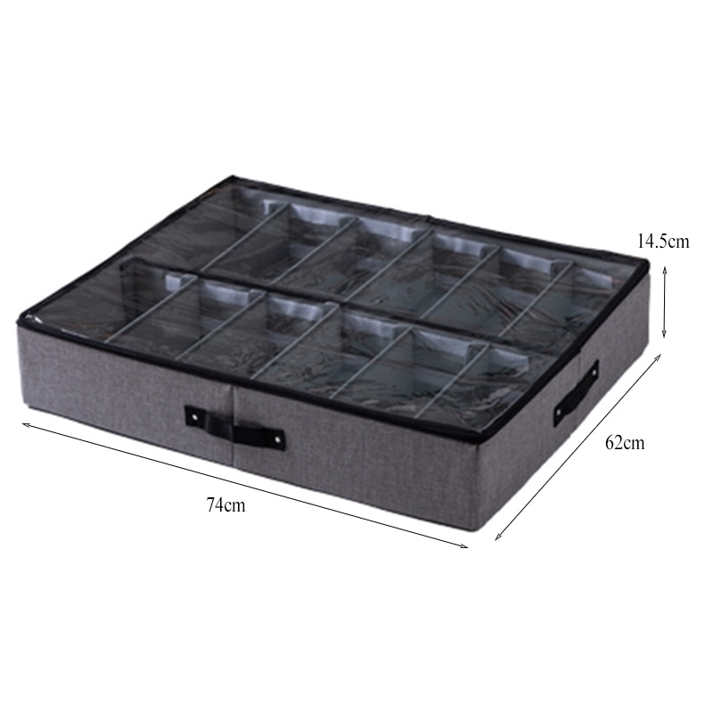 Caja de zapatos transparente organizador de cajones para almacenamiento de zapatos caja plegable para almacenamiento de zapatos en casa debajo de la cama