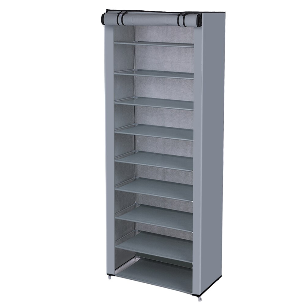 36 Paar Kanteldeur Opknoping Schoenenrek 6/10 Tier Schoenen Organizer Wandmontage Schoen Opknoping Plank Voor Thuis Slaapzaal Schoenen: C-11