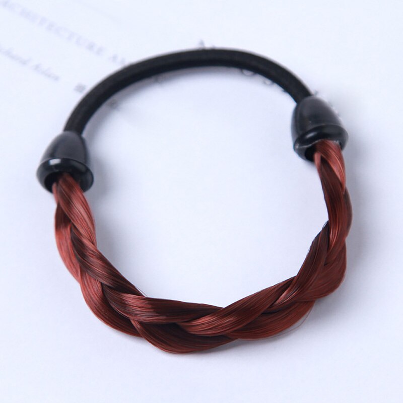 Cute Hair Ropes Scrunchie Ponytail Holder Hairband 1pc Female Girl Straight Elastic Hair Band Hair Accessories: 07