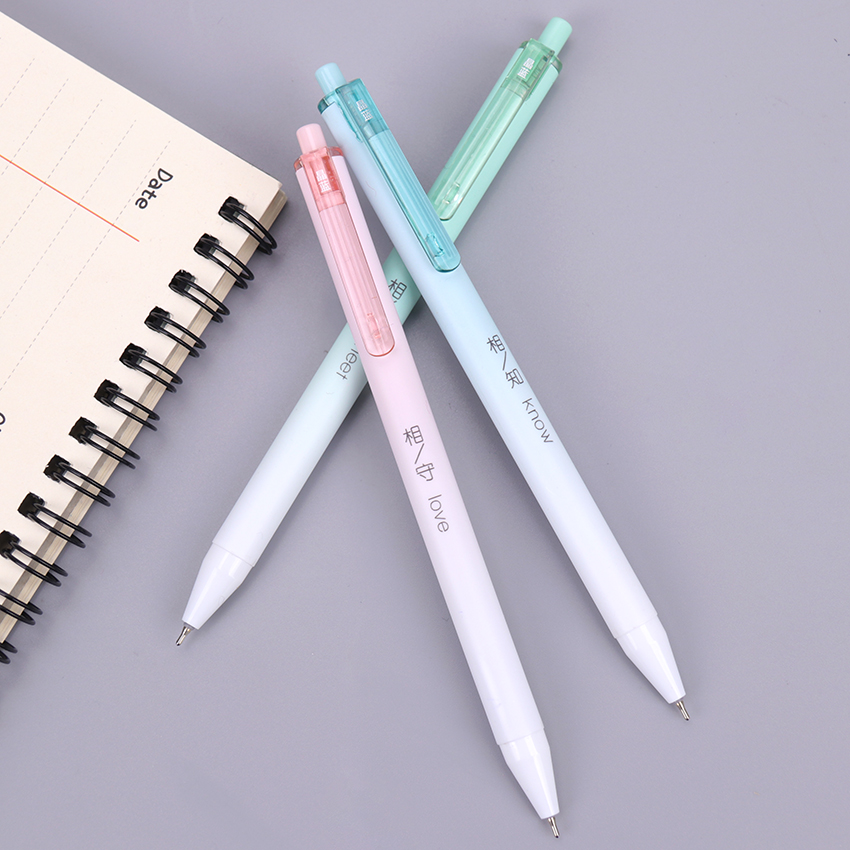 1PC Ballpoint Pen 0.7MM Press Pen for Writing Stationery Office School Pen Ballpen Blue Refill OG-5977