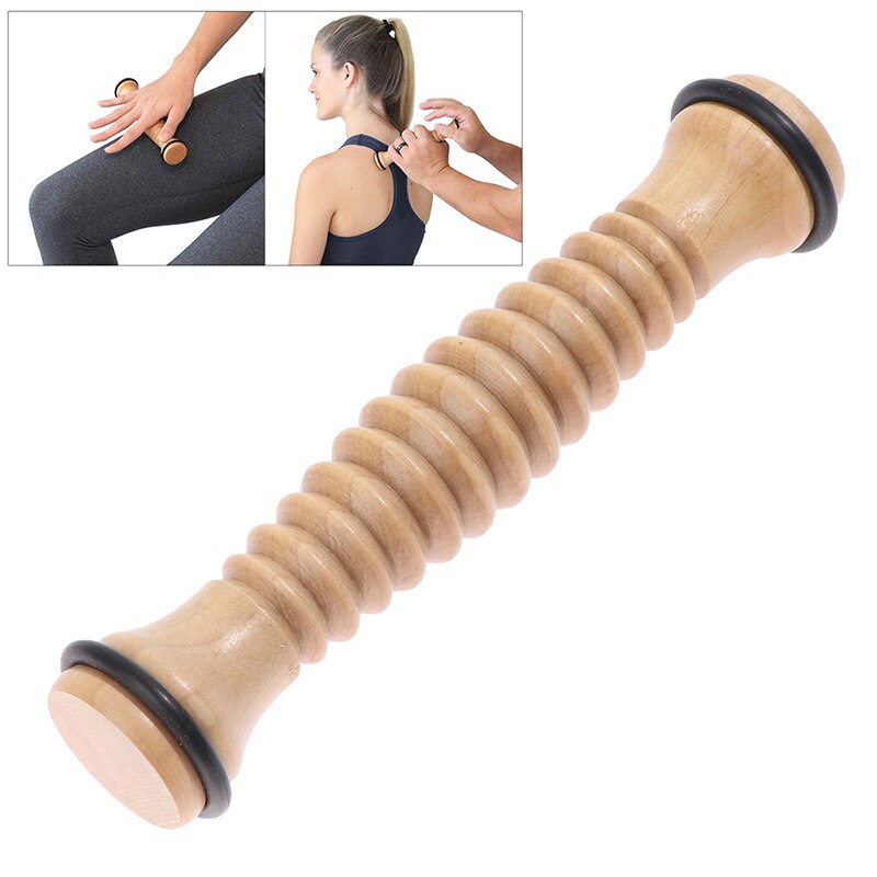 Foot Roller and Porcupine Ball Wood Foot Massage Roller for Plantar Fasciitis