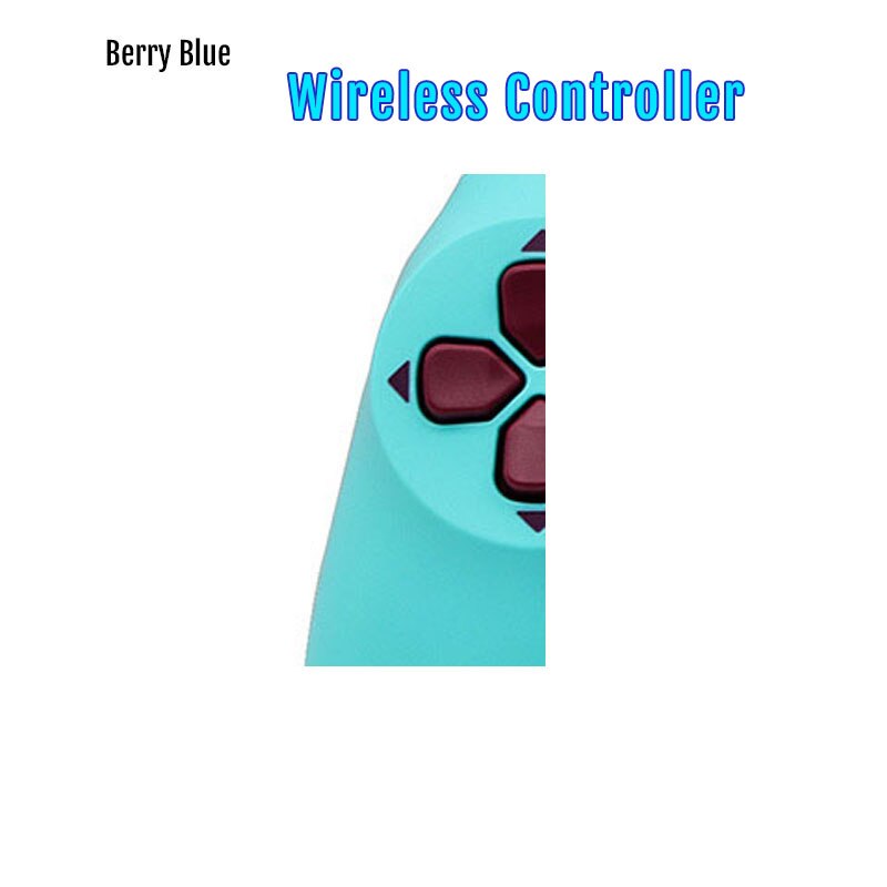 Wireless / Wired Controller For PS4 Bluetooth 4.0 DualShock Mando Gamepads ps4 Joystick: Wireless Berry Blue