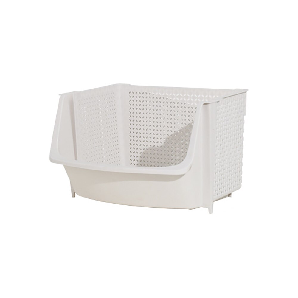Home Storage Basket Shelf Stackable Vegetable Storage Basket Fruit Rack Multi-use Storage Shelf Kitchen Rack Basket One Layer: 02