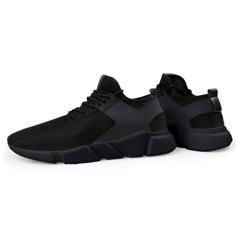 TaoBo-zapatos informales antiolor para hombre y mujer, calzado suave de masaje transpirable, color negro, Unisex,