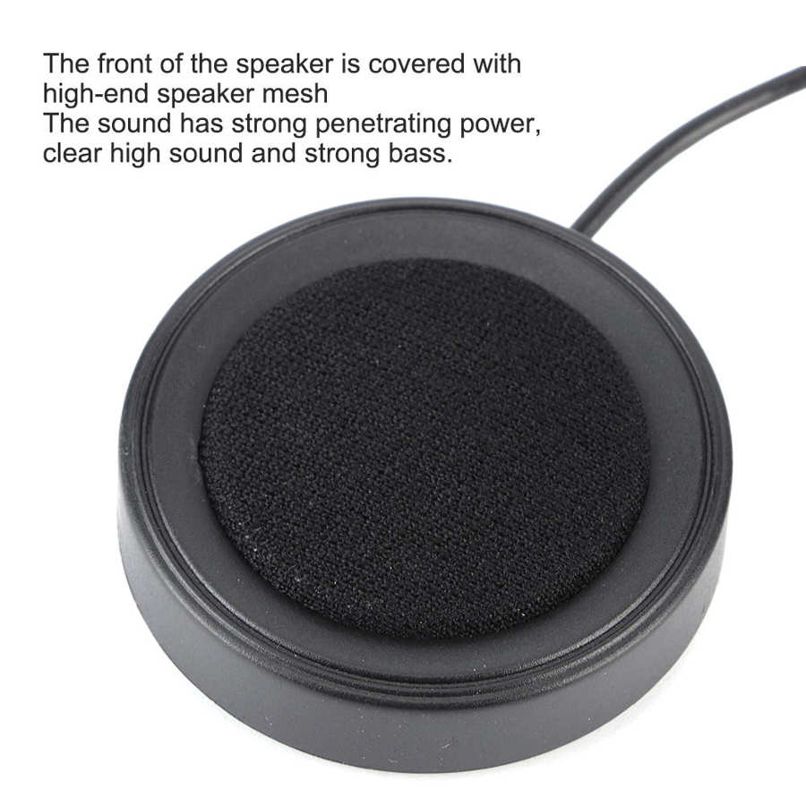 Helmet Headset ABS Material Portable Bluetooth Helmet Adapter Headphone Waterproof Anti-Interference Motorcycle Riding