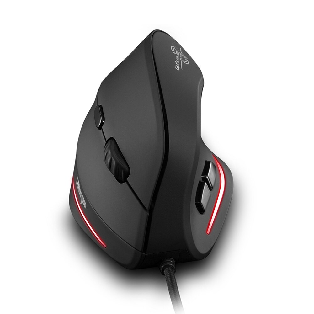 Zelotes F-35 2.4Ghz Verticale Draadloze Muis 2400Dpi 6 Knoppen Ergonomische Optische Computer Gaming Mouse Gamer Muizen Voor Laptop pc: T20