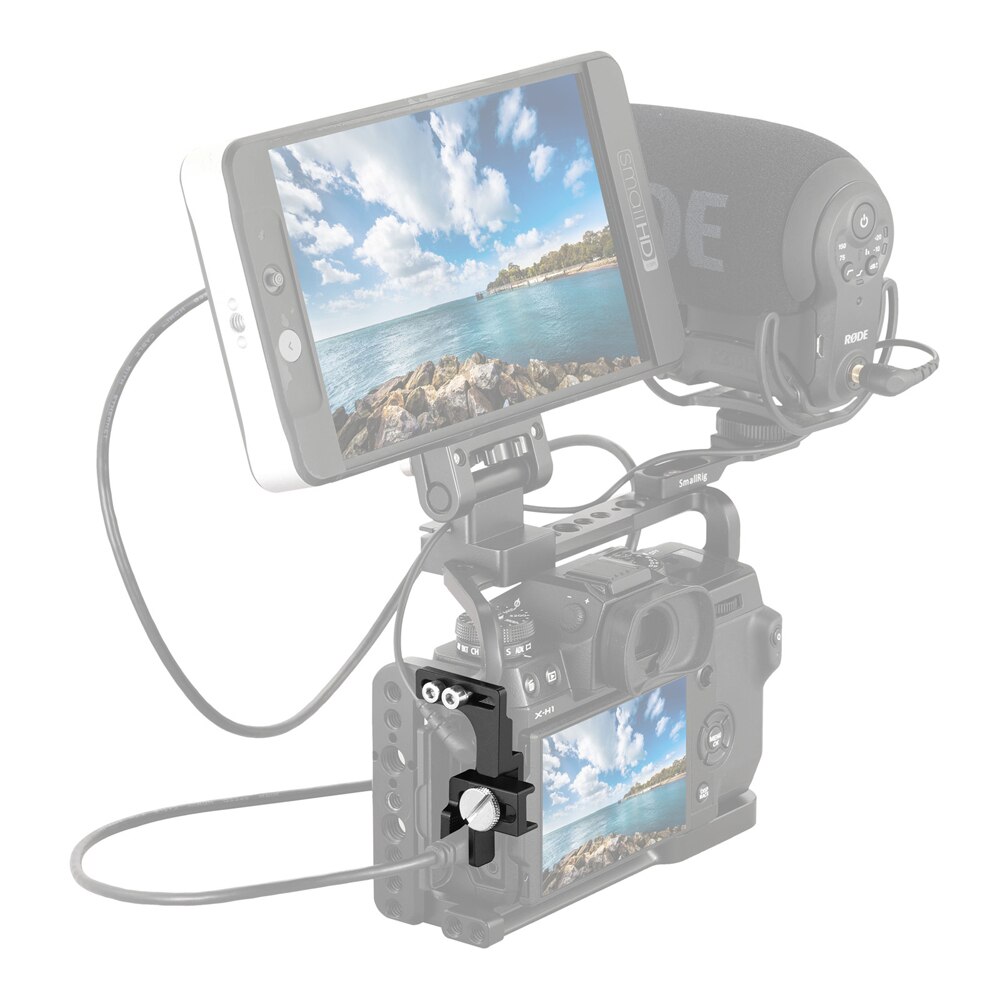 SmallRig X-H1/X-T2 HDMI Kabel Klemme Für Fuji X-H1 und Fuji X-T2 Kamera KäFeige HDMI Kabel Schutzhülle Klemme - 2156