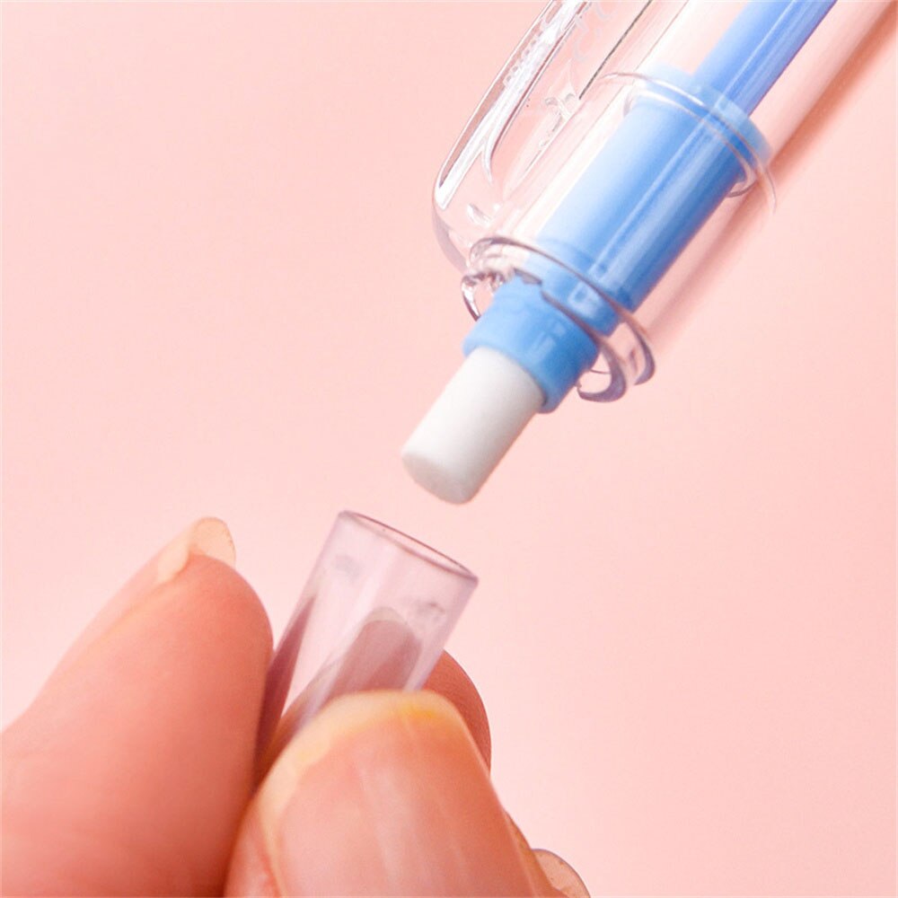 1pc 0.5/0.7mm Mechanical Pencil 2B Automatic Pencils Press Pen Drawing Stationery Student School Office Supplies for Kids