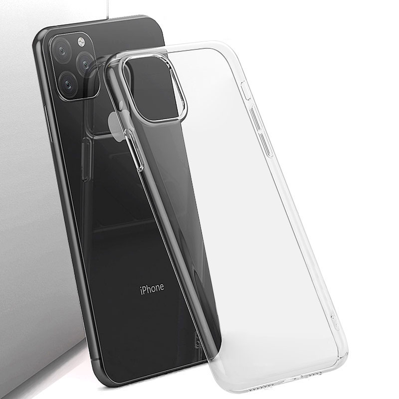 Voor iPhone 11 TPU Soft/Hard Cover Case Ondersteuning Draadloos Opladen Voor Apple iPhone X/iPhone 11 pro 11max Clear Phone Case: For iPhone 6 Plus / Hard