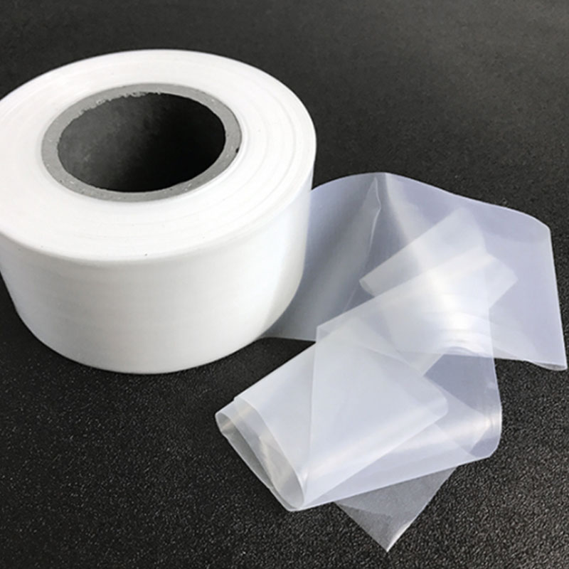 Película de plástico de PTFE translúcido, película de PTFE resistente a la corrosión utilizada para sellar material lubricante, cinta de sellado antiadherente