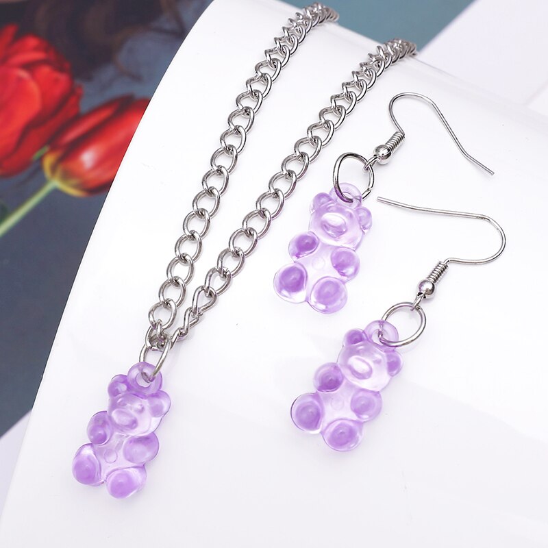 Ensemble de bijoux pour enfants, perle imitation perlée, meilleur bébé Rose fille, fleur Rose, collier, Bracelet, bague: F1593