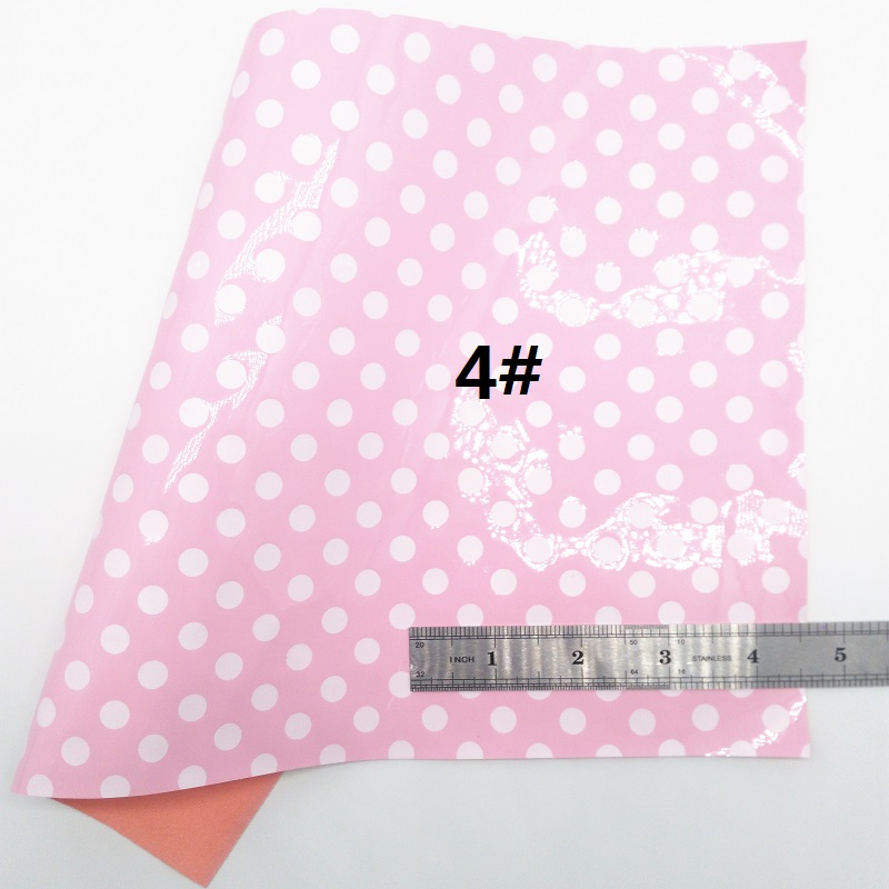 Pink klumpet glitter lærred ark , 8 " x11 " glitter ark, prikker kunstlæder ark til hår bue & øreringe stof  xm070: 4