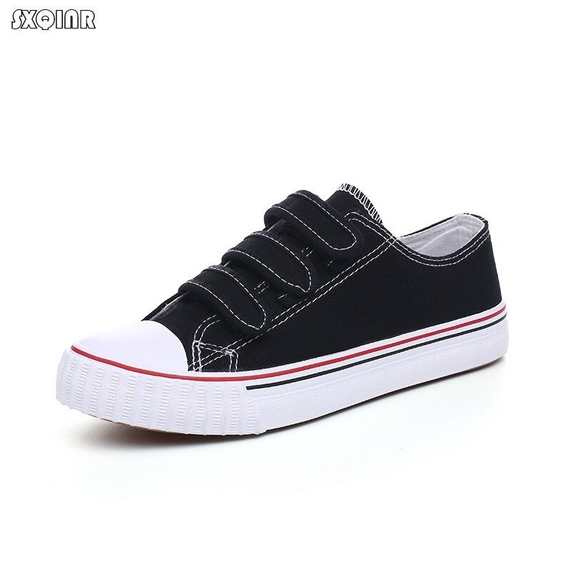 Canvas schoenen voor meisjes Lente Mode Sneakers Effen Naaien Vrouwen Denim Schoen Sapato Feminino Size 35-40 Vrouwen casual Schoenen