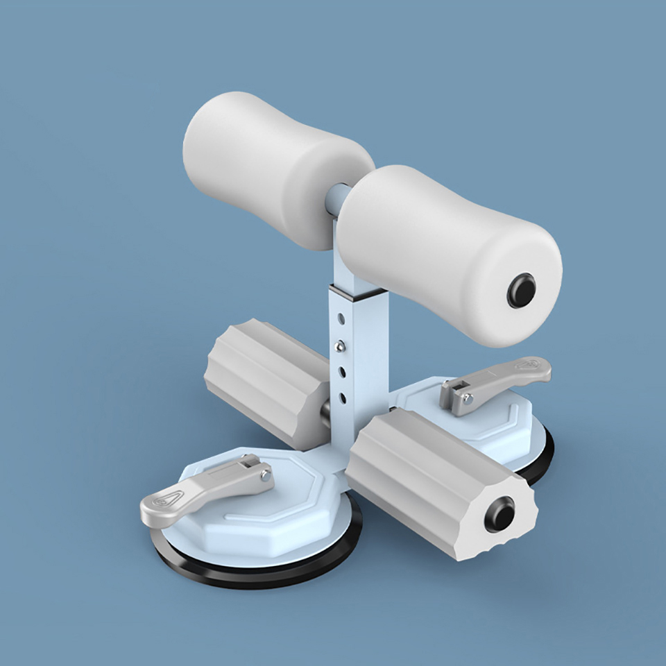 Fitness Sit-up Benches Gym Device Abdomen Sit-ups Training Home Workout Exercise Abdominal Machine Sit Up Assistant Gym Device: black