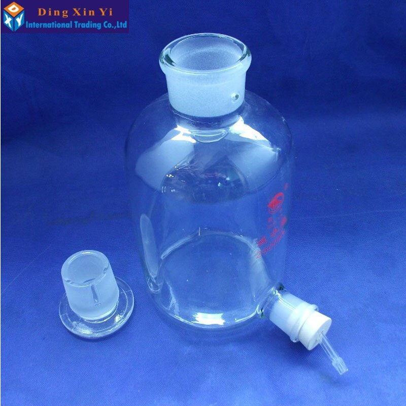 2500ml 1pc/lot Glass Stoppered Bottles aspirator bottle distilled water bottle