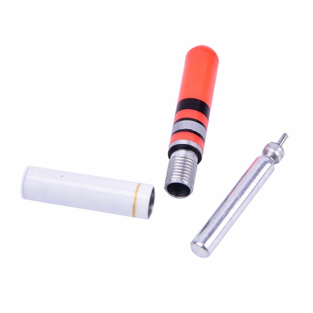 Lichtgevende dobber op batterijen, geschikt voor vissen in donker water en 's nachts vissen