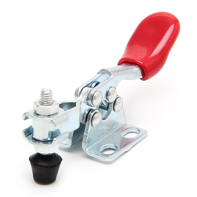 4Pcs/Set Metal Horizontal Quick Release Hand Tool Toggle Clamp For Fixing Workpiece