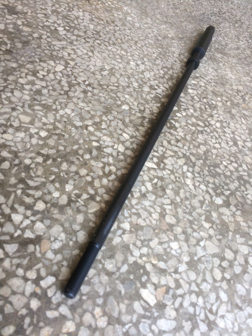 1PC Taiwan Vertical Rocker Turret Milling Machine Overall Drawbar 7/16 Fine Pitch R8 Pneumatic Tool Change Draw Bar