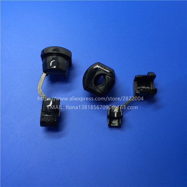 8P-2 BLACK Plastic Nylon strain relief bushing