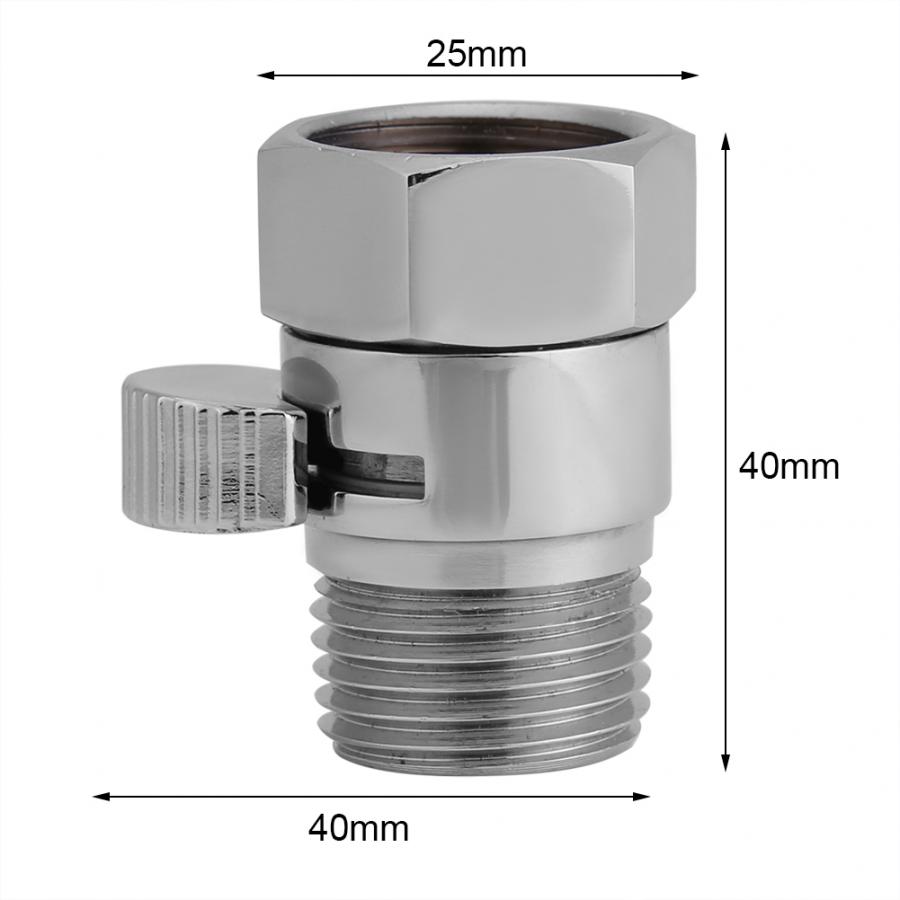 1/2 Contol Uitgeschakeld Water Saver Valve Voor Douchekop Hand Bidet Sproeier Temperatuur Regelklep