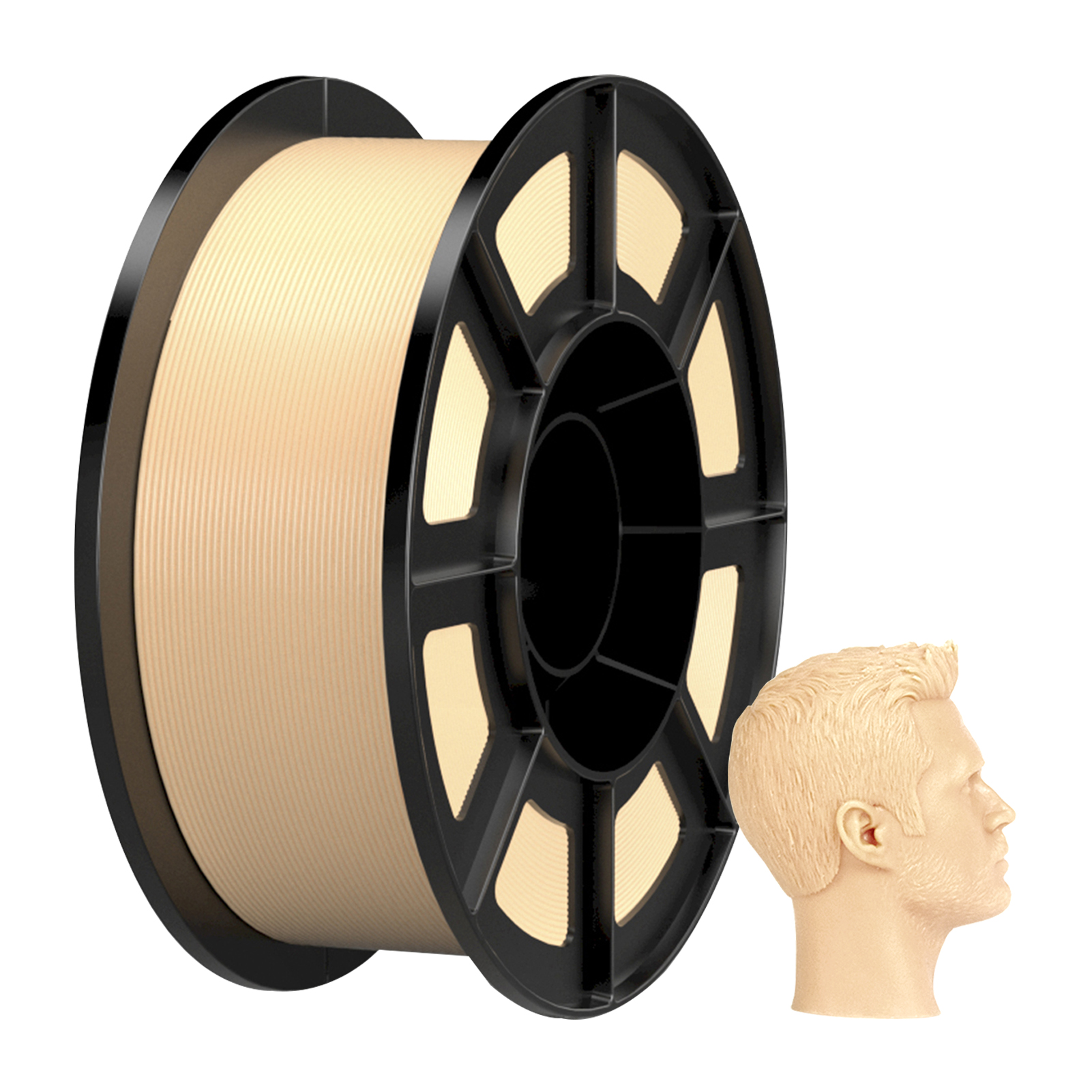 Filament pour impression 3D, consommable d&#39;imprimante en PLA, précision dimensionnelle +/-1.75mm, 0.02mm de diamètre, sous forme de bobine de 1kg: Peau