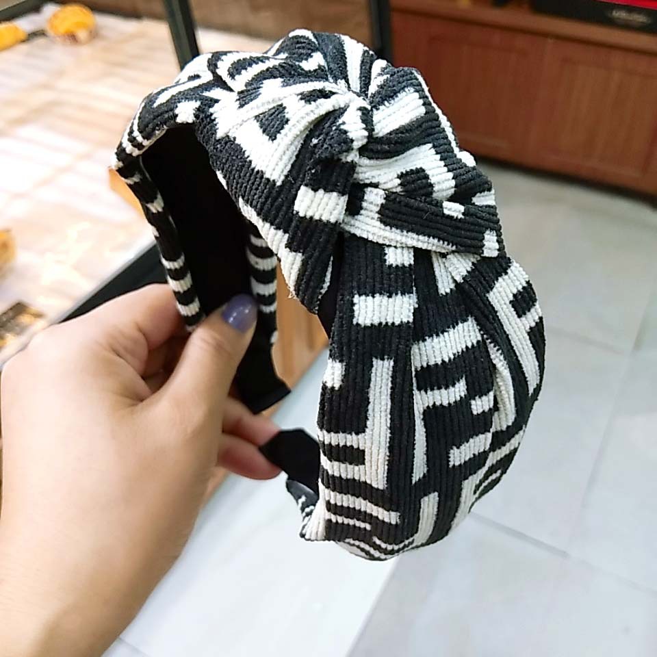 Neue Frauen Breite Schwamm Haarbänder Stirnbänder Haar Band Hoop Zubehör Headwear Nicht-slip haarnadel Zubehör: H