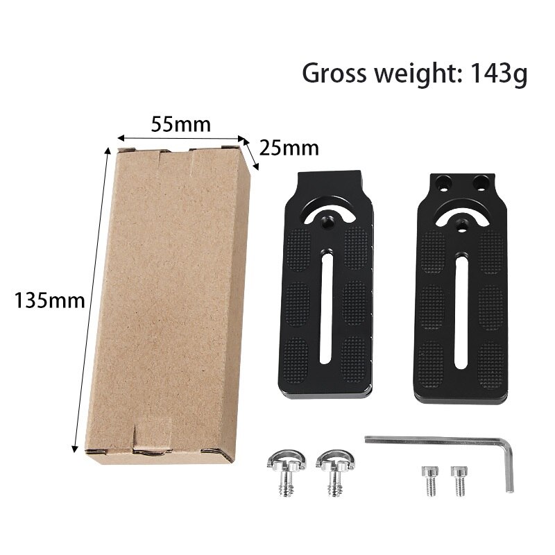 Quick release plate L shape plate dslr mount universal camera L bracket plate adapter holder for CamFi controller Arca camera