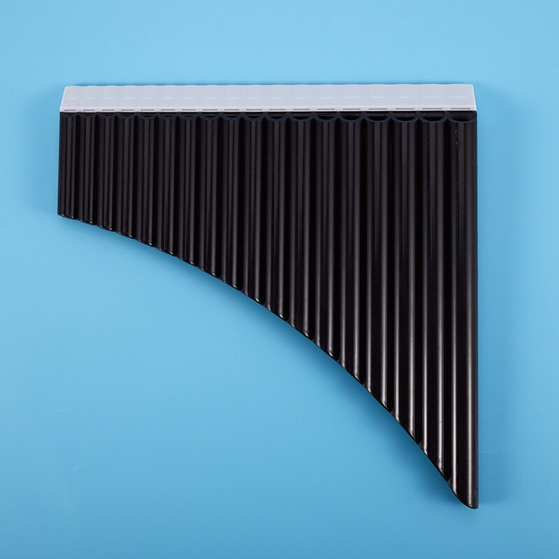 18 Pipes Resin Pan Flute Musical Woodwind Instrument for Beginner Easy Learning