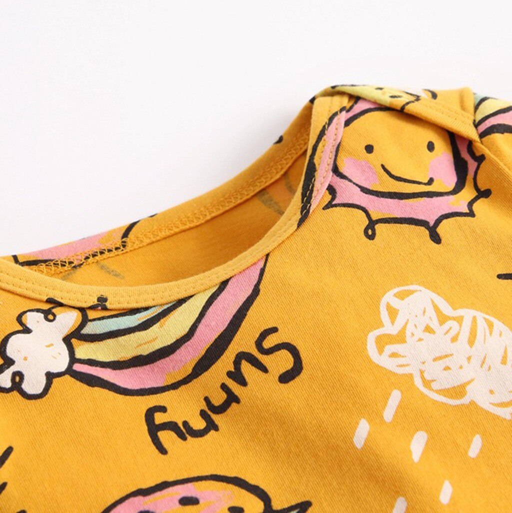 Bébé garçons filles dessin animé impression body -né infantile bébé à manches longues barboteuse Onesies enfant en bas âge doux vêtements barboteuses pour 0-3y