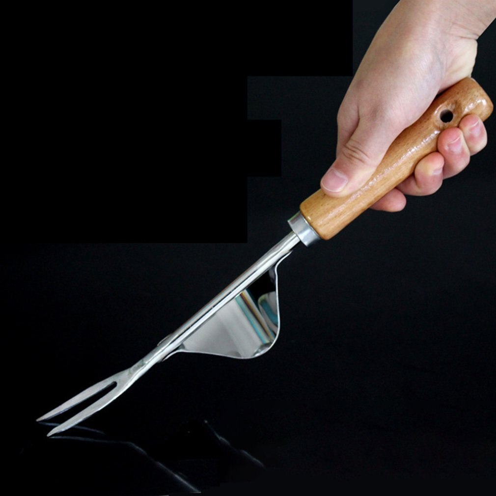 Tuingereedschap Rvs Agrarische Hark Huishoudelijke Graven Losse Grond Wortel Transplanteren Apparaat Schop Handleiding Wieden