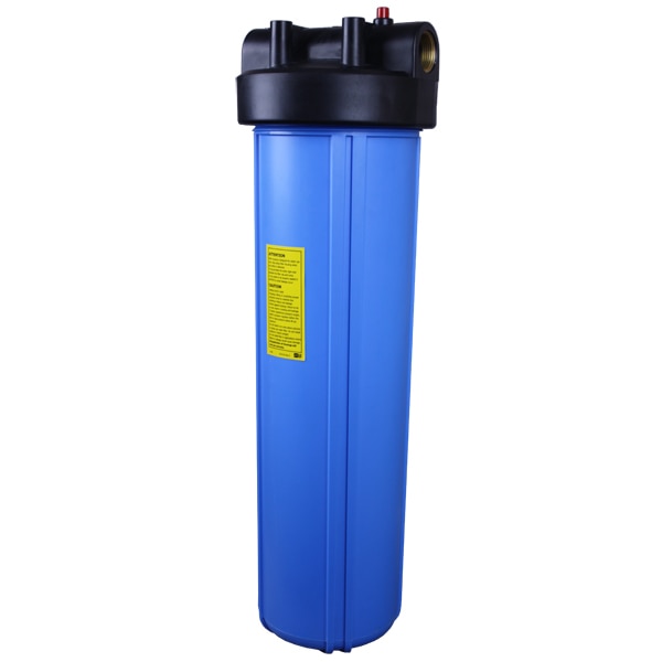 Carcasa grande para filtro de agua, filtro azul de 20 pulgadas, a la venta