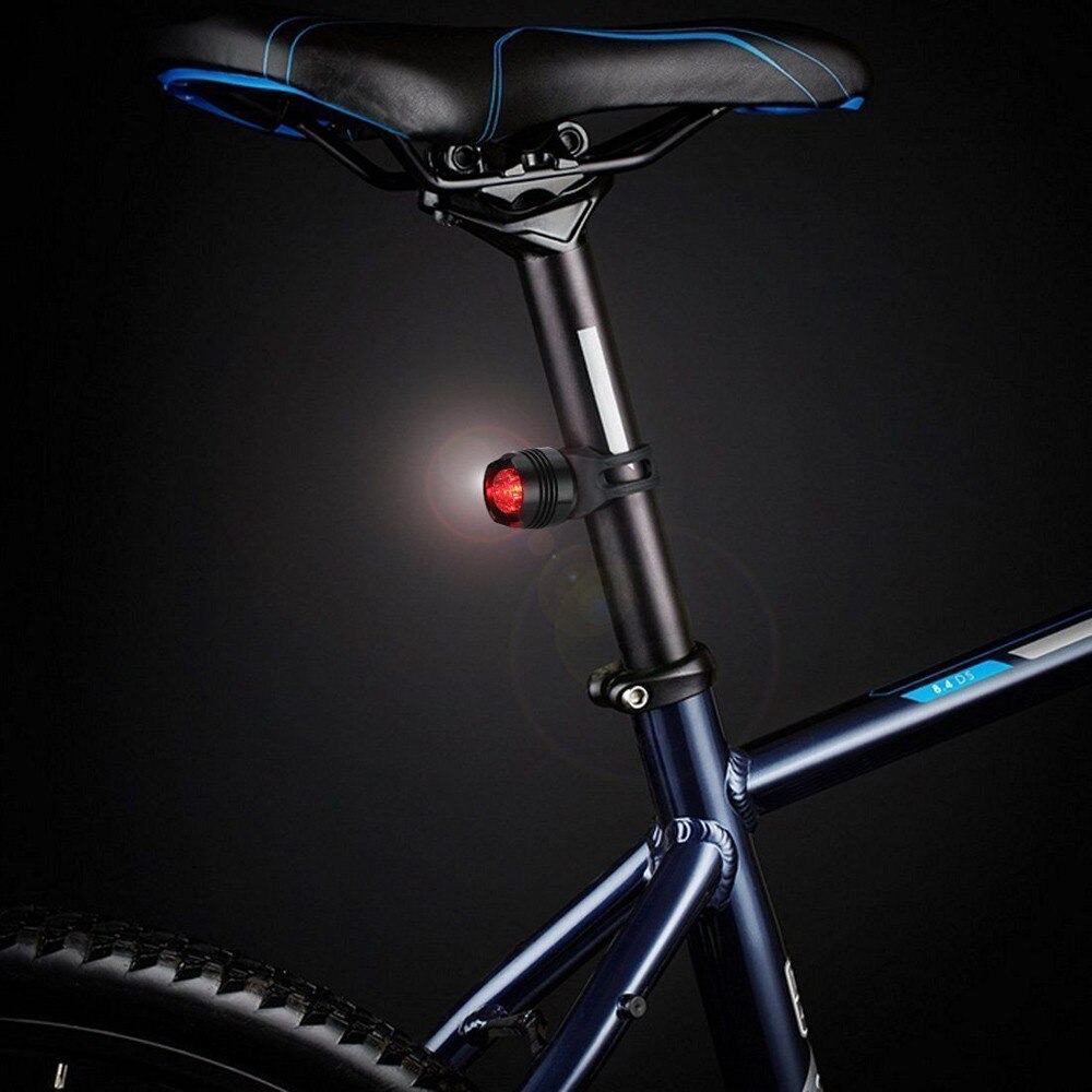 bike light Rechargeable LED Bike Light Bicycle Lamp Set Front Light Tail Light USB bike accessories #j3